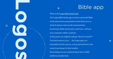 logos bible study tools.